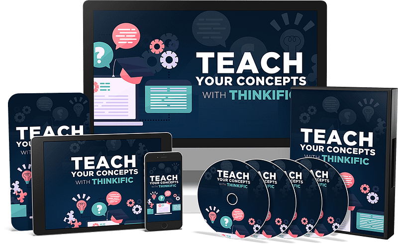 Teach Your Concepts with Thinkific With Content Creator Portal - Basic Edition